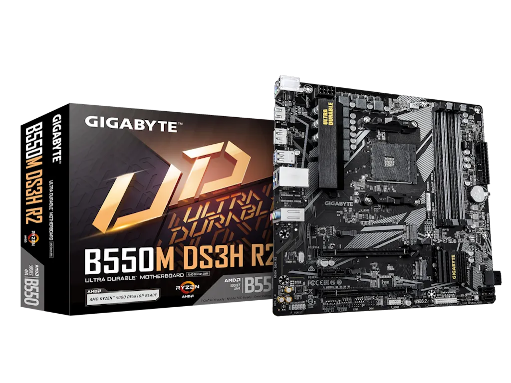 Maticna ploca GIGABYTE B550M DS3H R2 1.0/AM4 Slika 2